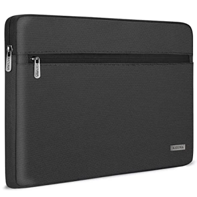 Abbildung von KIZUNA Notebook Tasche 11 Zoll Laptop Hülle Sleeve Wasserdicht Case Für 13.3&quot; Macbook Air M1 2020/13&quot; Surface Pro 8/Neu 12&quot; MacBook/12.9&quot; iPad 2020/Dell XPS 13/12.4&quot; Samsung Galaxy Tab S7+,Schwarz