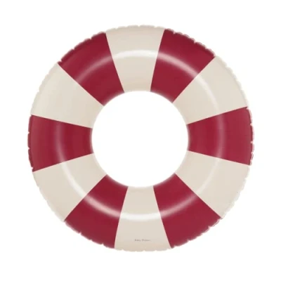 Abbildung von Petites Pommes Schwimmring Schwimmhilfe Ø45 120cm für Kinder und Erwachsene (Ruby Red, 90cm)