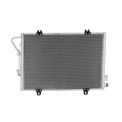 Abbildung von NISSENS 94279 Klimakondensator ohne Trockner Aluminium 530 R 134a RENAULT: CLIO 2, 2 Kasten
