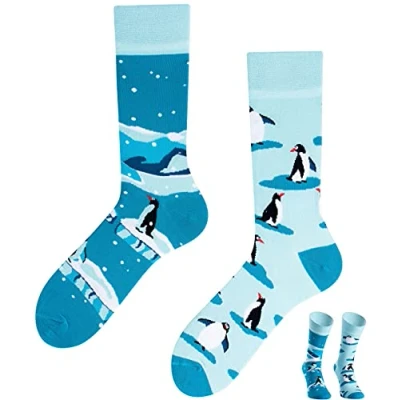 Abbildung von TODO Lustige Enten Socken Damen und Herren, Coole mit Entenmotiv Bunte Verrückte (Bath Ducks 35 38)