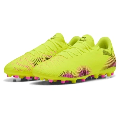 Abbildung von Puma Future 8 PLAY MG Fußballschuh Nocken, Herren, Größe: 42.5, Yellow/black Schuhe