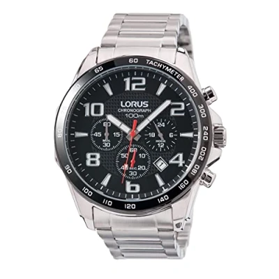 Abbildung von Lorus Sport Herren Uhr Chronograph Edelstahl mit Metallband RT351CX9