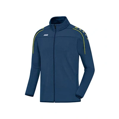 Abbildung von JAKO Herren Trainingsjacke Classico mit Durchgehendem Rv, nightblue/citro, 3XL, 8750