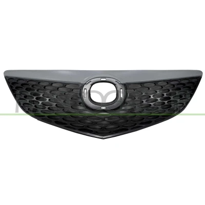Abbildung von PRASCO Premium MZ3262021 Kühlergrill grau, schwarz MAZDA: 3 Hatchback