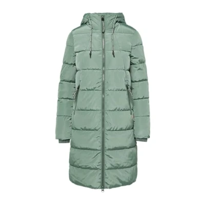 Abbildung von QS Damen 2148346 Steppmantel mit Kapuze, 6575, 48