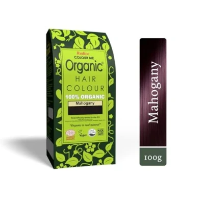 Abbildung von Radico Colour Me Organic Pflanzenhaarfarbe mahagoni (bio, vegan, Naturkosmetik)