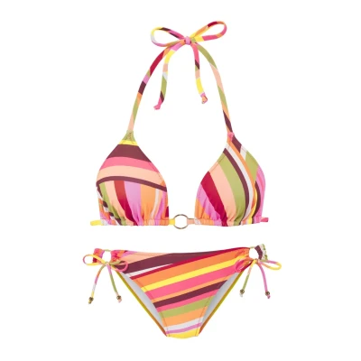 Abbildung von Bruno Banani Triangel Bikini, mit edlem Zierring