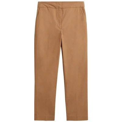 Abbildung von GANT Slack Stoffhose, Damen, Größe: 36, Warm khaki