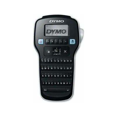 Abbildung von DYMO LabelManager 160 Etikettendrucker Handetikettendrucker mit QWERTY Tastatur inklusive schwarz weißem D1 Etikettenband (12 mm) für Zuhause und Büro