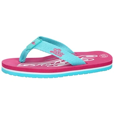 Abbildung von Lico Unisex Kinder Flamenco Flipflops, Türkis Pink Weiß, 35 EU