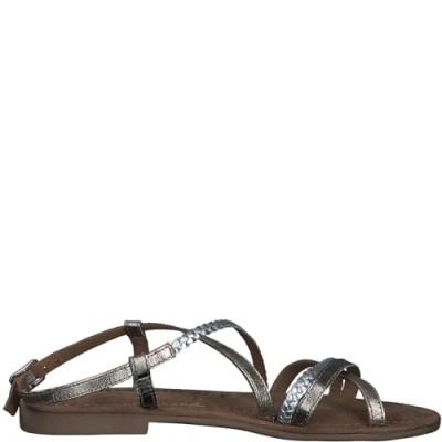 Abbildung von Tamaris Riemensandalette, Damen, Größe: 41, Champagne comb Schuhe