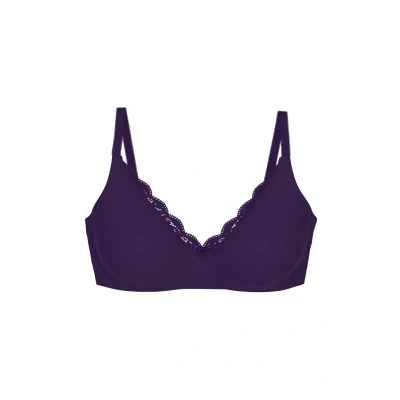 Abbildung von Triumph Amourette Pushup BH, Damen, Größe: 100D, Royal purple