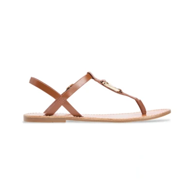 Abbildung von Tommy Hilfiger Zehentrenner, Damen, Größe: 41, Warm bronze Schuhe