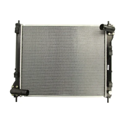 Abbildung von NISSENS 67370 Kühler, Motorkühlung Aluminium 507 425 27 Kühlrippen gelötet