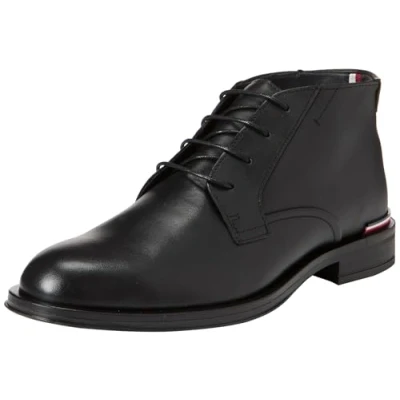 Abbildung von Tommy Hilfiger CORE BOOT Schnürstiefelette, Herren, Größe: 46, Black Schuhe