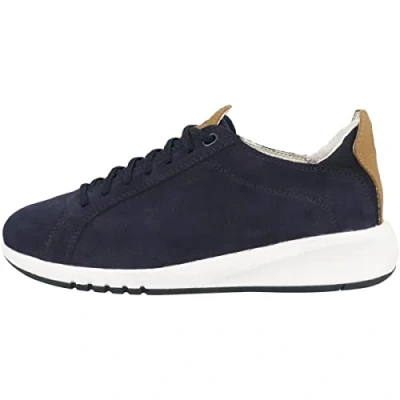 Abbildung von Geox Aerantis Sneaker low Navy camel, Damen, Größe: 39, camel Schuhe