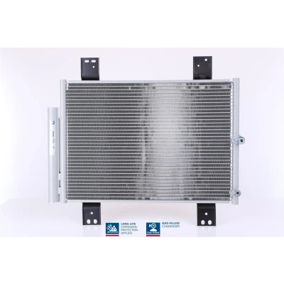 Abbildung von NISSENS 940560 Klimakondensator mit Trockner Aluminium 526 R 134a
