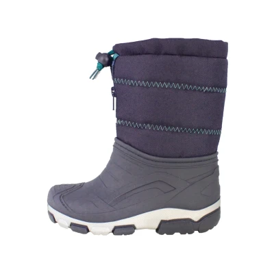 Abbildung von Beck Warmfutter Blizzard Snowboot/Winterstiefel für Kinder, Größe: 22, Dunkelblau Schuhe