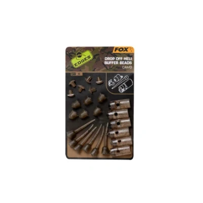 Abbildung von Fox Edges Camo Drop Off Heli Buffer Bead Kit Karpfen Vorfachmaterial