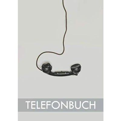 Abbildung von Telefonbuch für Senioren: Oma, Opa und Ältere Große Schrift Din A4 mit Register A Z zum Eintragen von Adressen, Telefonnummern &amp; Geburtstage