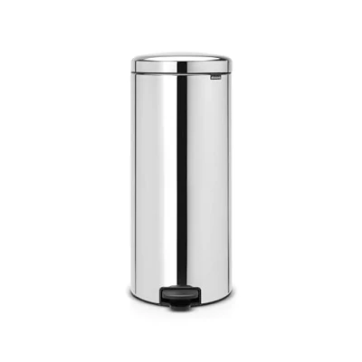 Abbildung von Brabantia Treteimer mit Inneneimer aus metall, plastik Glänzender Stahl, 30L