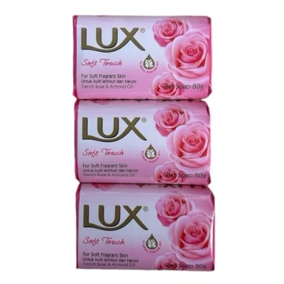 Abbildung von LUX Soft TOUCH FRENCH ROSE SOAP 3PK