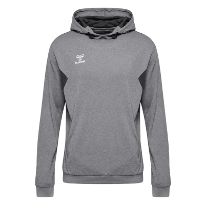 Abbildung von Hummel Authentic PL Kapuzenpullover, Herren, Größe: XXL, Grey melange