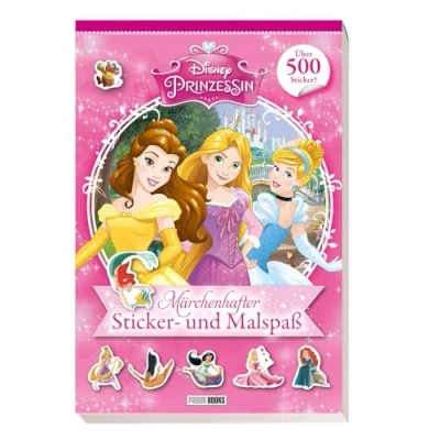 Abbildung von Disney Prinzessin: Märchenhafter Sticker und Malspaß: über 500