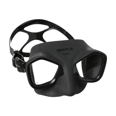 Abbildung von Mares Viper Apnoe Maske, Erwachsene, Einheitsgröße, Schwarz