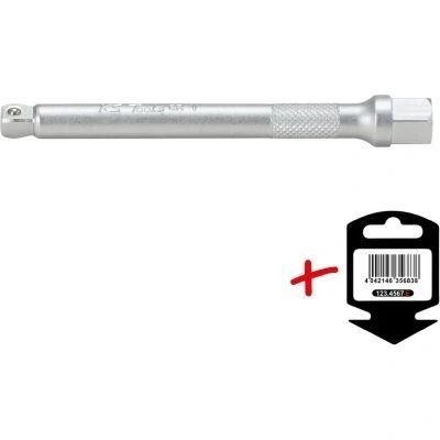 Abbildung von KS TOOLS 911.1507 E Verlängerung, Steckschlüssel 100 6,3 (1/4&quot;) Chrom Vanadium Stahl