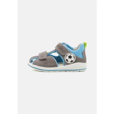 Abbildung von Superfit Boomerang Riemensandalette für Kinder, Größe: 22, Grau/hellblau Schuhe