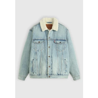 Abbildung von Levi&#039;s Relaxed FIT Jeansjacke, Herren, Größe: XXL, Kentucky blue sherpa