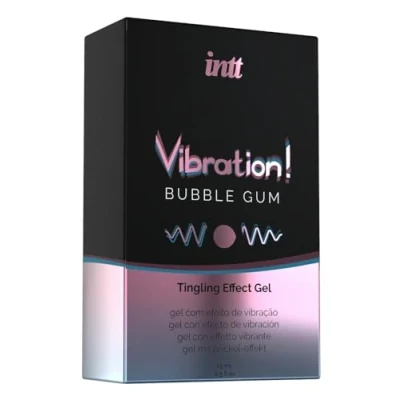 Abbildung von Vibrationen! Bubble Gum Tingling Gel Potenzmittel