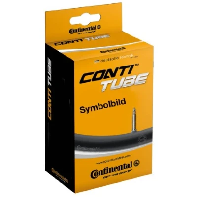 Abbildung von Continental Luftschlauch Fahrrad Compact 10/11/12 Fahrradschlauch, Schwarz, 44/62 194/222
