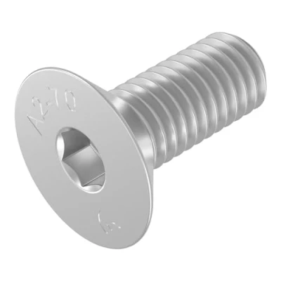 Abbildung von SECCARO Senkschraube M12 x 30 mm, Edelstahl V2A VA A2, DIN 7991 / ISO 10642, Innensechskant, 20 Stück