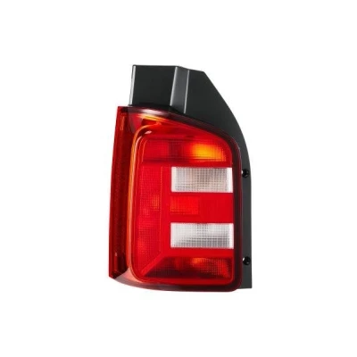 Abbildung von HELLA 2SK 012 338 031 Rückleuchte links P21/5W, W21W, W5W 12 mit Glühlampen Lampenträger VOLKSWAGEN: Transporter 6