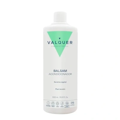 Abbildung von Valquer Professional Revitalisierende Haarspülung mit natürlichem Keratin Haarbalsam Beschädigtes Haar, 1000 ml