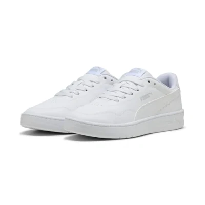 Abbildung von PUMA Damen Court Lally Sneaker, White COOL Light Gray, 38.5 EU