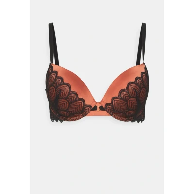 Abbildung von LASCANA Push up BH »Belinda«, Cups aus schöner Satinware mit Spitze überzogen, sexy Dessous