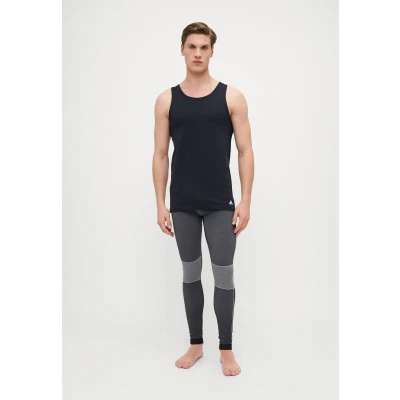 Abbildung von adidas Sportswear Cotton Stretch 3 Stripes TANK TOP 2 PACK Unterhemd/shirt, Herren, Größe: Small, Black