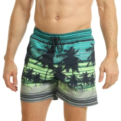 Abbildung von RIPT Herren Essentials Quick Dry UV 50 Sonnenschutz Badeshorts Badehose, Rosa, 2XL