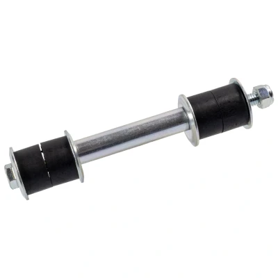 Abbildung von FEBI BILSTEIN 42387 Koppelstange Vorderachse links, rechts M8 x 1,5 mit Lager, Unterlegscheiben, Mutter Stahl silber