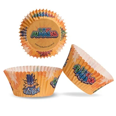 Abbildung von Dekora Backformen Set Muffin und Cupcake Formen Papier 25 Stück PJ Masks