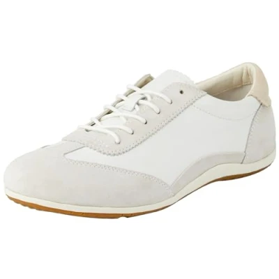 Abbildung von Geox D VEGA Sneaker low, Damen, Größe: 38, Off white ice Schuhe