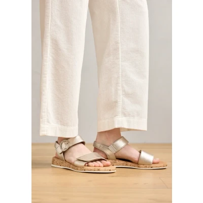 Abbildung von Gabor Comfort Riemensandalette, Damen, Größe: 38.5, Puder Schuhe