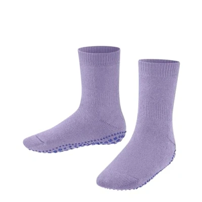 Abbildung von FALKE Unisex Kinder Stoppersocken Catspads K HP Baumwolle Wolle rutschhemmende Noppen 1 Paar, Lila (Light Lilac 6819) neu umweltfreundlich, 23 26