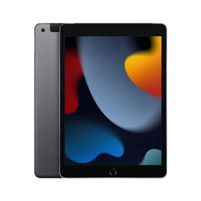 Abbildung von Apple 2021 iPad (10,2 Zoll, Wi Fi + Zellular, 256GB) Space Grau (Generalüberholt)