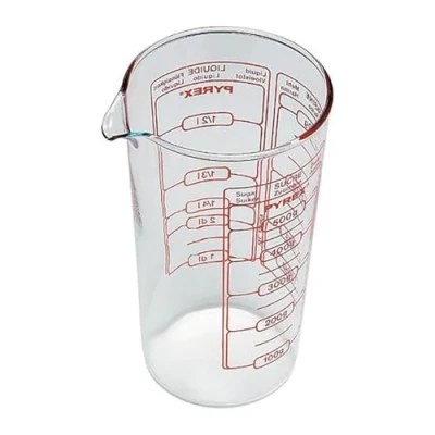 Abbildung von Messbecher &amp; Rührschüssel hohe Form 0,5 L