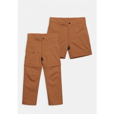 Abbildung von Color Kids Pants ZIP OFF Outdoor Shorts für Kinder, Größe: 92, Tabacco brown