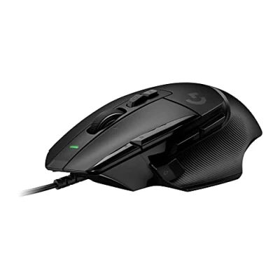 Abbildung von Logitech G502 X Kabelgebundene Gaming Maus LIGHTFORCE Hybrid optisch mechanische Primärschalter, HERO 25K Sensor, Kompatibel PC macOS/Windows Schwarz